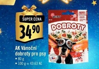 Pamlsky pro psy Dobroty Akinu