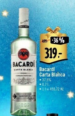 Rum Carta Blanca Bacardi