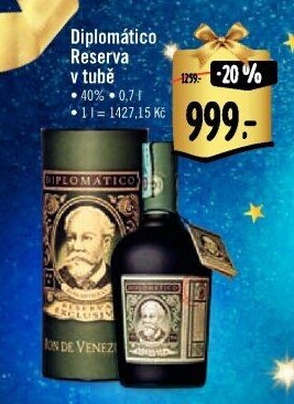 Rum Reserva Exclusiva Diplomatico