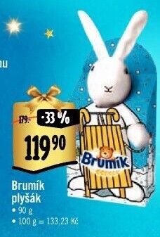 Sladkosti s plyšákem BeBe Brumík Opavia