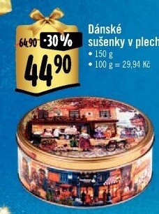 Sušenky dánské - dóza