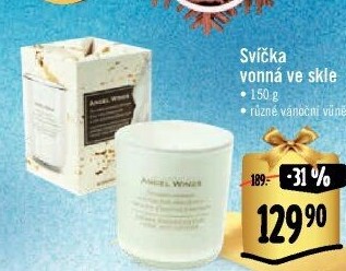 Svíčky ve skle vonné