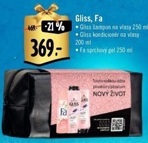 Taška dárková Gliss Schwarzkopf + Fa