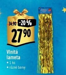 Vánoční lamety - třásně