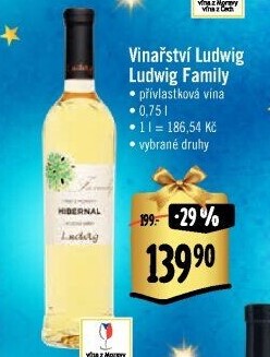Vína Family Vinařství Ludwig - přívlastková