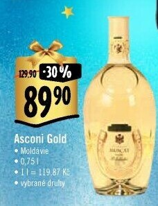 Vína Gold Asconi
