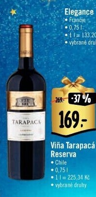 Vína Reserva Viňa Tarapaca