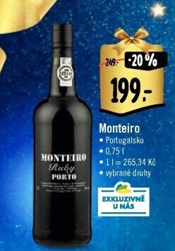 Víno Porto Monteiro