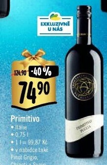 Víno Primitivo
