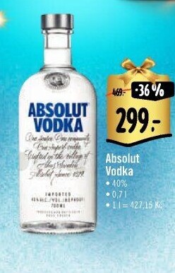 Vodka Absolut