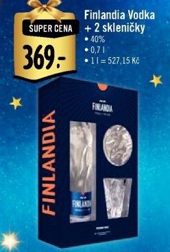 Vodka Finlandia- dárkové balení