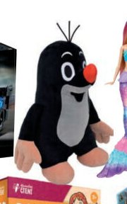 Krtek plyšový