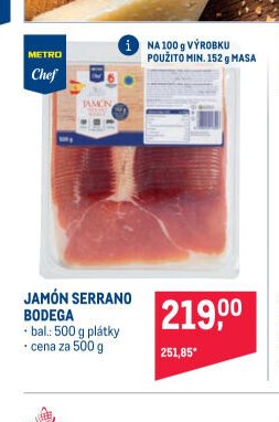 JAMÓN SERRANO BODEGA