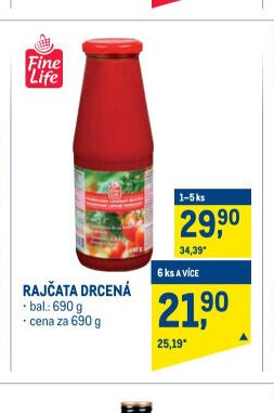 RAJČATA DRCENÁ