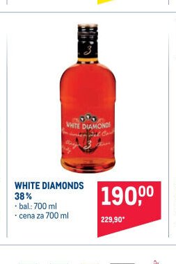 WHITE DIAMONDS 38 %