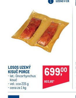 LOSOS UZENÝ KISUČ PORCE