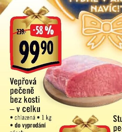 Vepřová pečeně bez kosti