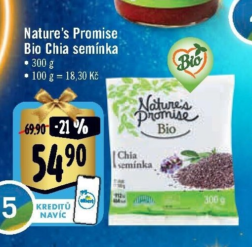 Nature's Promise Bio Chia semínka