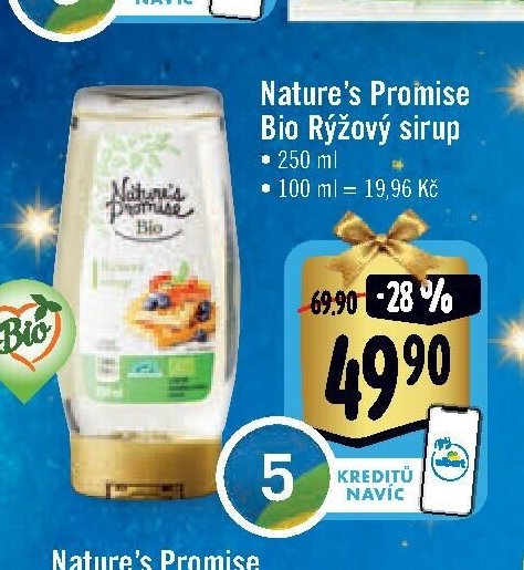 Nature's Promise Bio Rýžový sirup
