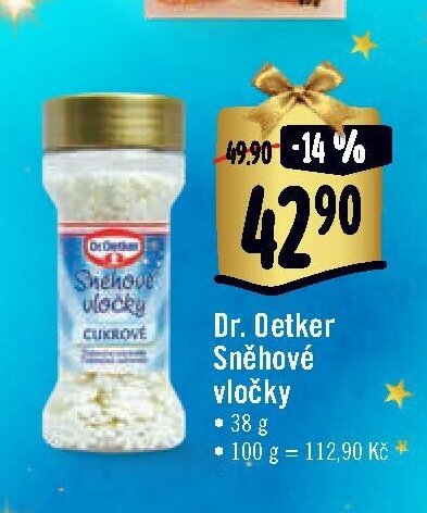 Dr. Oetker Sněhové vločky