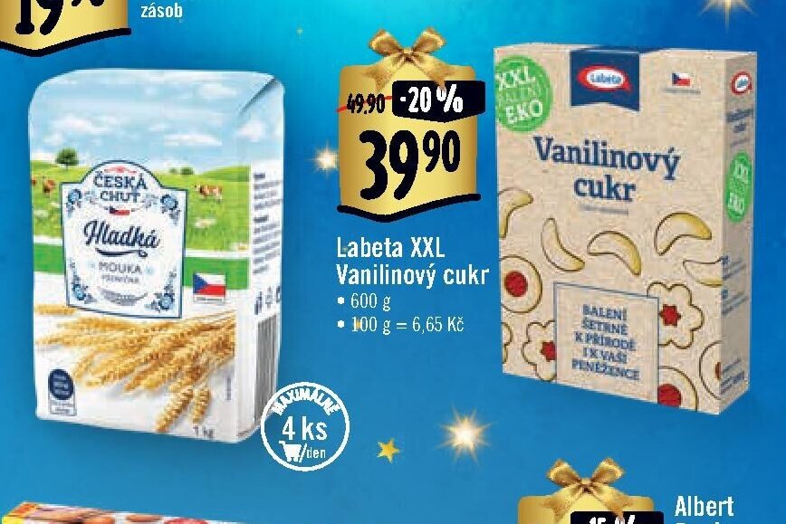 Labeta XXL Vanilinový cukr