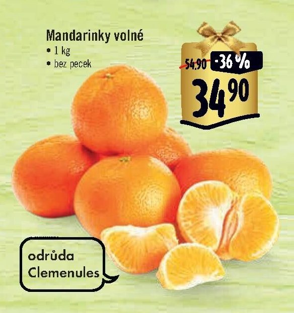 Mandarinky volné