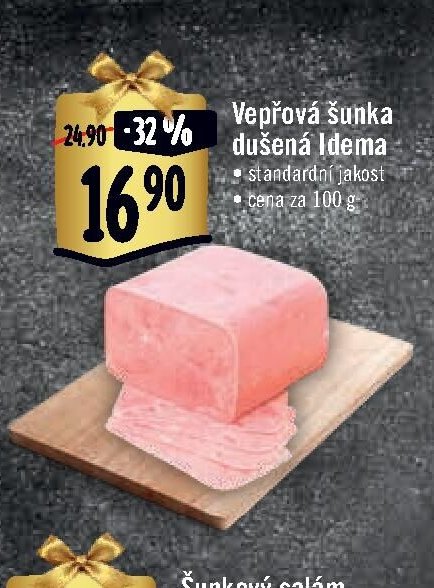 Vepřová šunka dušená Idema