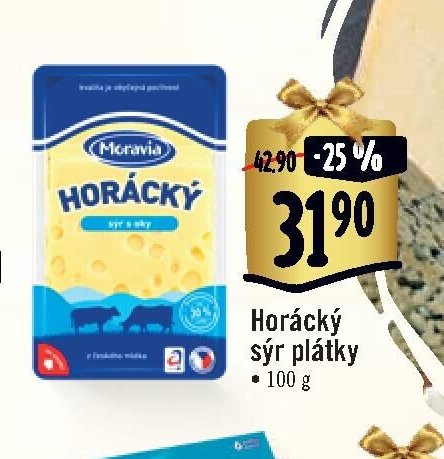 Horácký sýr plátky
