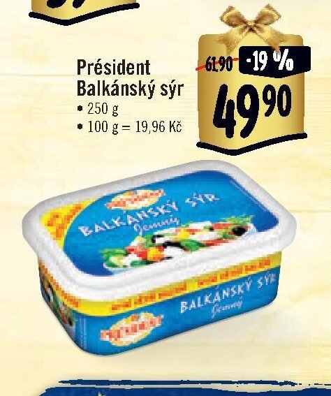 Président Balkánský sýr