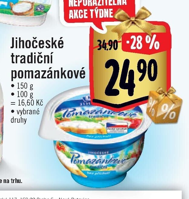 Jihočeské tradiční pomazánkové