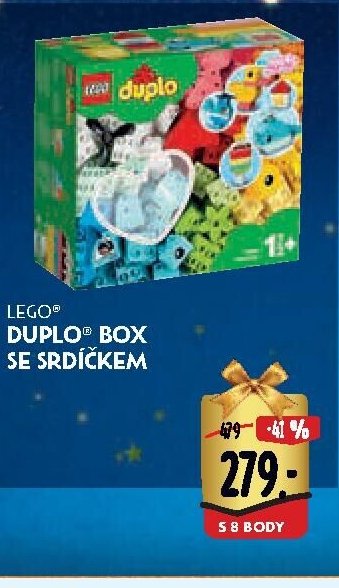 LEGO® DUPLO® BOX SE SRDÍČKEM