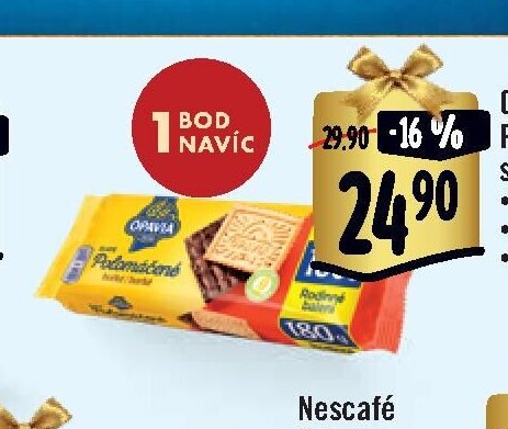 Opavia Polomáčené sušenky