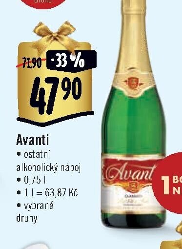 Avanti alkoholický nápoj