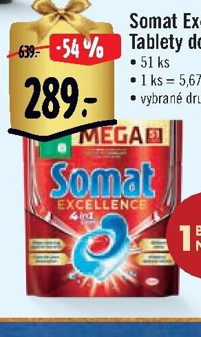 Somat Excellence Tablety do myčky