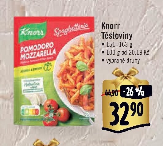Knorr Těstoviny