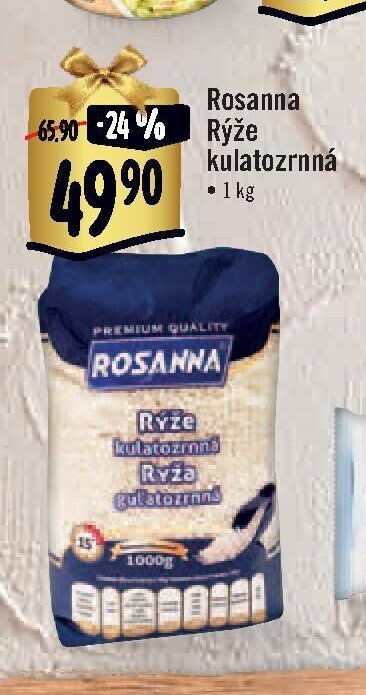 Rosanna Rýže kulatozrnná