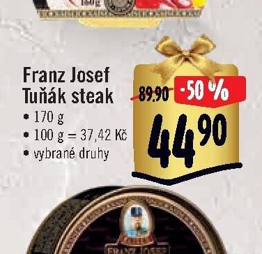 Franz Josef Tuňák steak