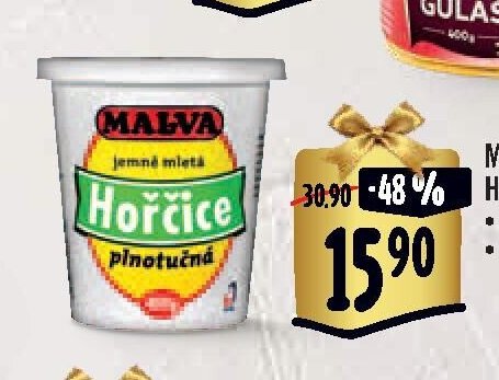 Malva Hořčice plnotučná