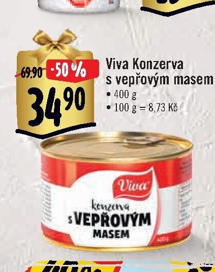 Viva Konzerva s vepřovým masem