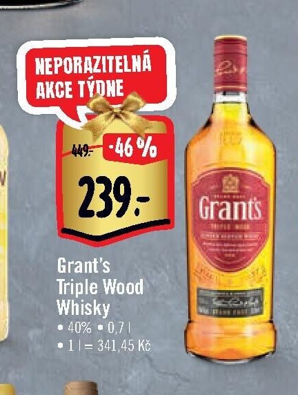 Grant's Triple Wood Whisky