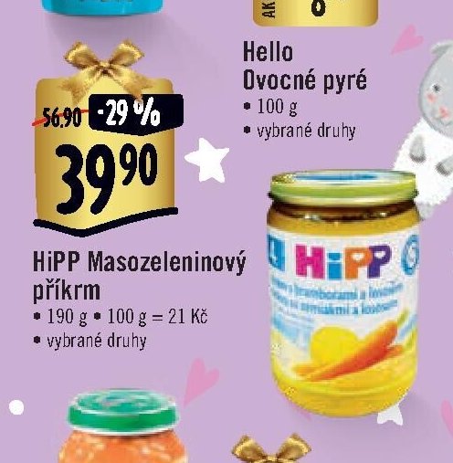 HiPP Masozeleninový příkrm