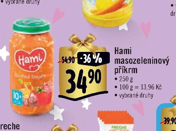 Hami masozeleninový příkrm