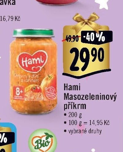 Hami Masozeleninový příkrm