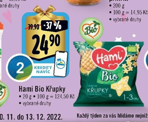 Hami Bio Křupky