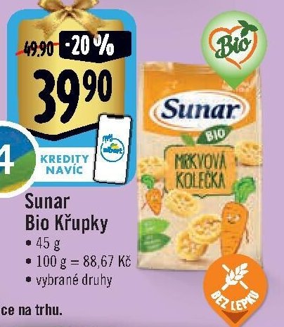 Sunar Bio Křupky