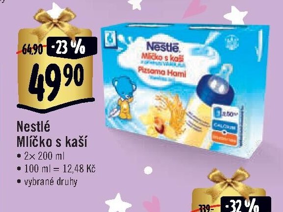 Nestlé Mlíčko s kaší