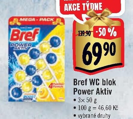 Bref WC blok Power Aktiv