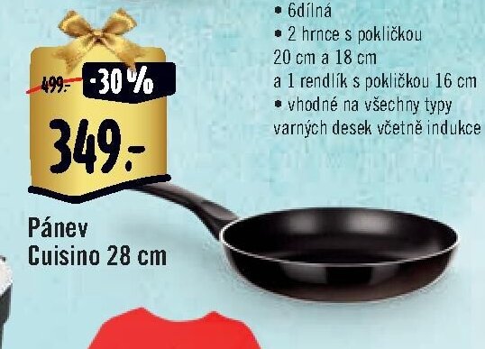 Pánev Cuisino 28 cm
