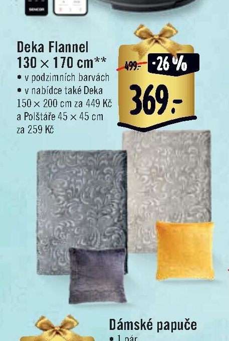 Deka Flannel 130 x 170 cm