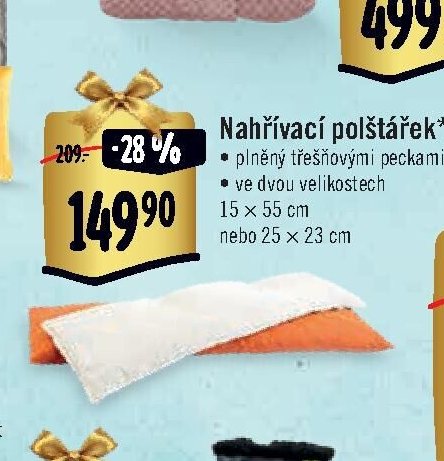 Nahřívací polštářek